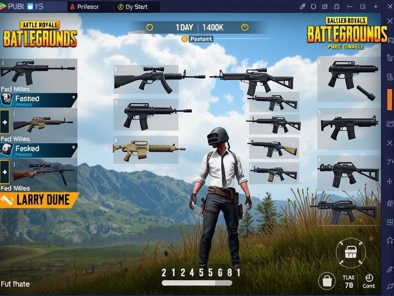 PUBG Dynasty weapons and equipment customization