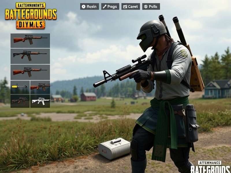 PUBG Dynasty character customization and weapons